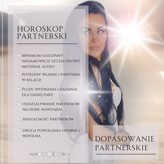 HOROSKOP PARTNERSKI | SYNASTRIA + KOMBIN  Dwupoziomowa analiza astropsychologiczna relacji AUDIO