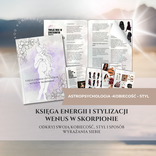 Księga Energii i Stylizacji Wenus w Skorpionie