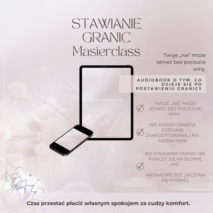 Stawianie granic | Kiedy przestajesz być wygodna | Masterclass o granicach, poczuciu winy i odwadze bycia sobą