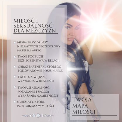 MIŁOŚĆ I SEKSUALNOŚĆ DLA MĘŻCZYZN | Twoja mapa miłości, potrzeb i nieświadomych wzorców Wielowarstwowa analiza astropsychologiczna AUDIO