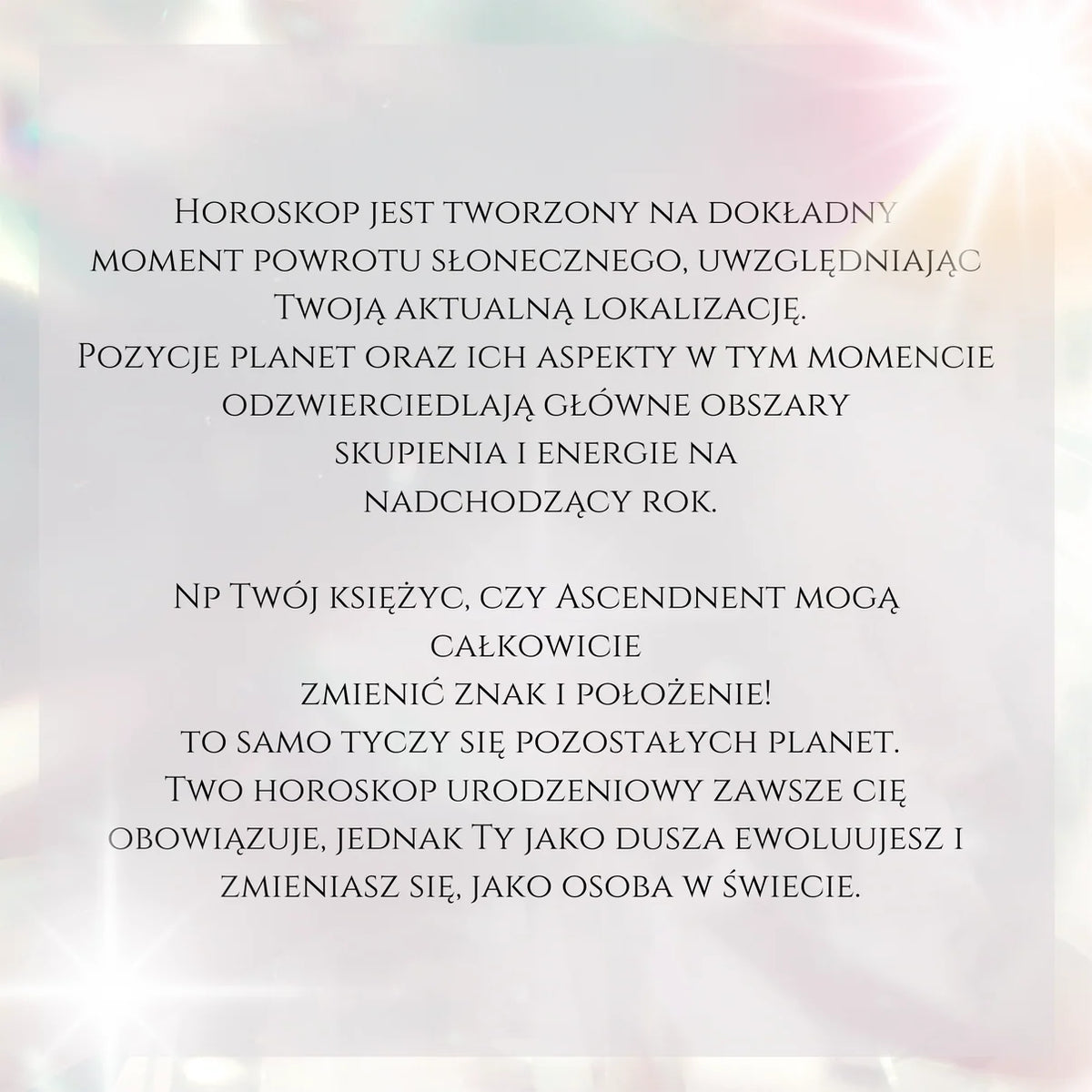 SOLARIUSZ | Szczegółowa analiza astropsychologiczna  Indywidualny materiał audio PDF